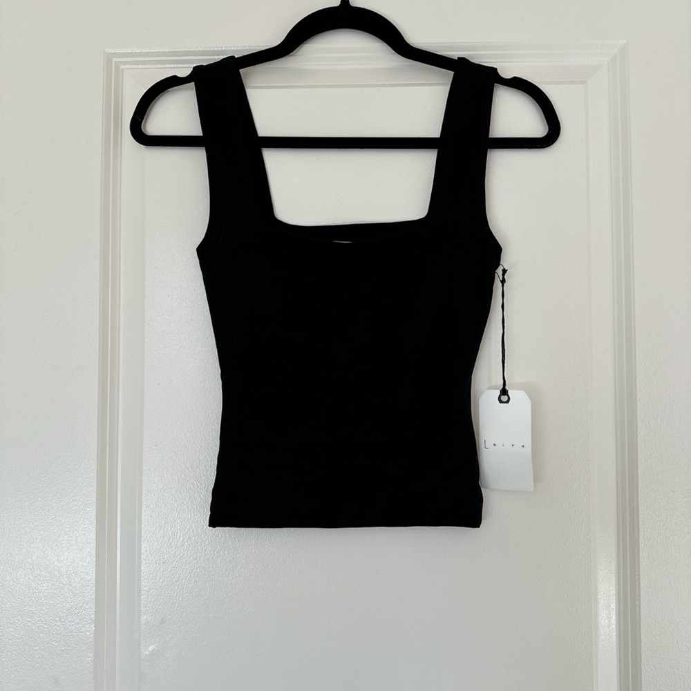 Leith Whisper Square Neck Tank Top (Brand new, never worn, tags on)